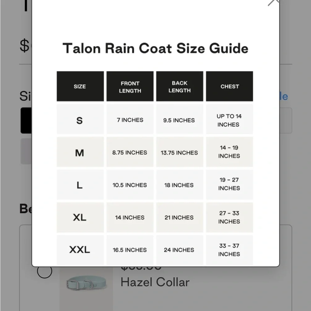 Max & Bone Talon Raincoat Yellow Dog coat